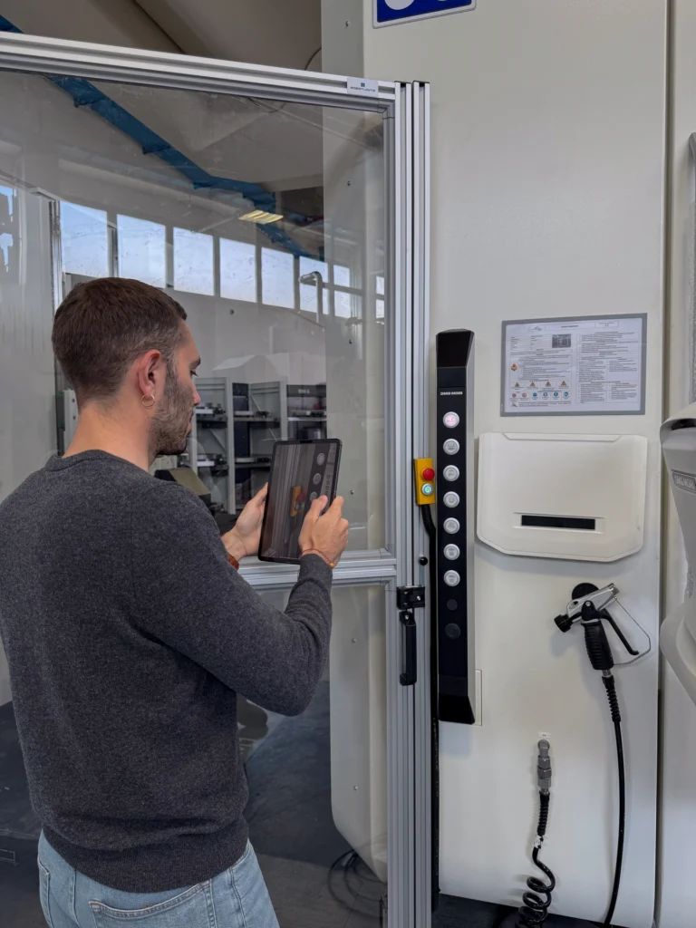 Analysis and adaptation of an industrial machine